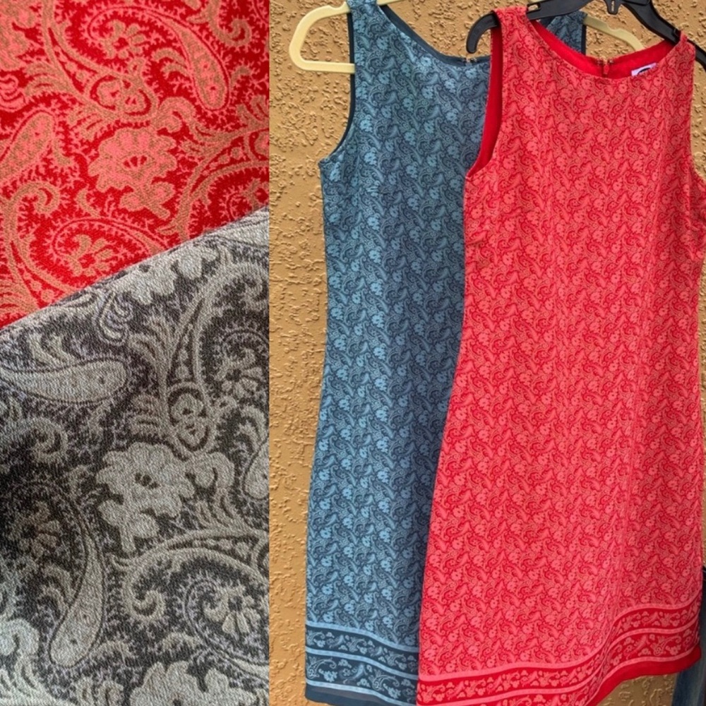 ❤️ Two Bandana Patterned Dresses - Size 2